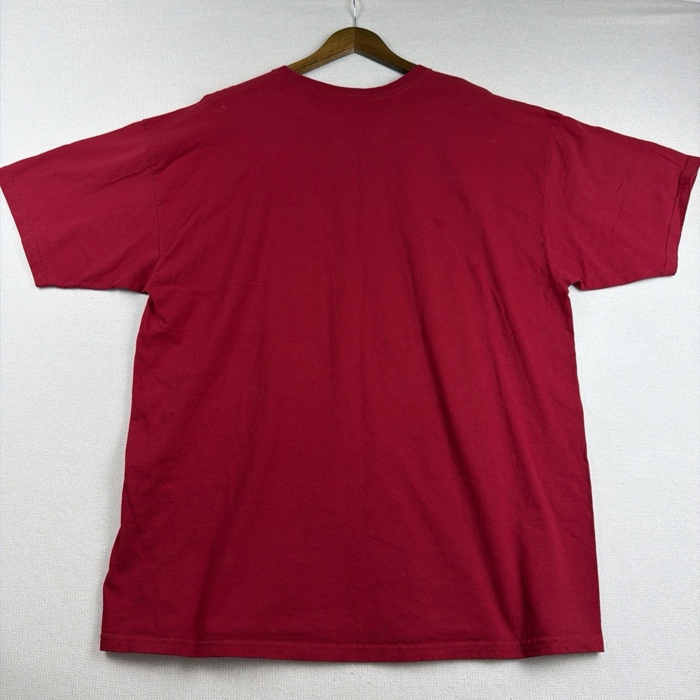 VANS Crew Neck T-Shirt Mens Size XXL Red Short Sleeve 100% Cotton Skater Casual - Picture 2 of 10